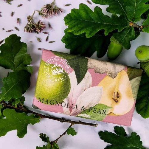 KEW Såpestykke - Magnolia & Pære