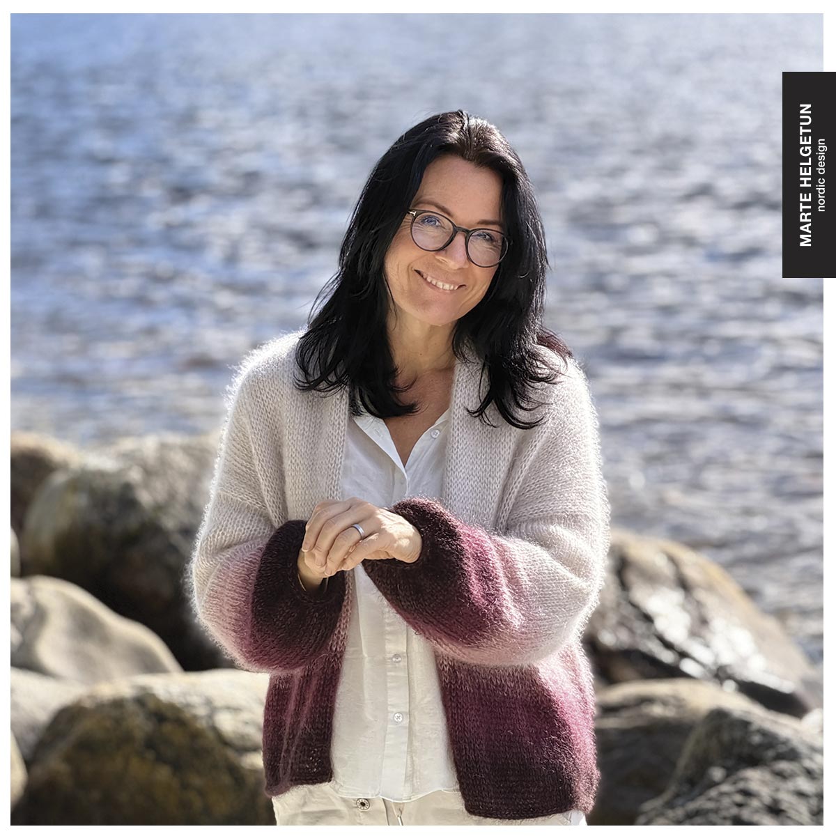 Lett å Like Jakke - Dip Dye