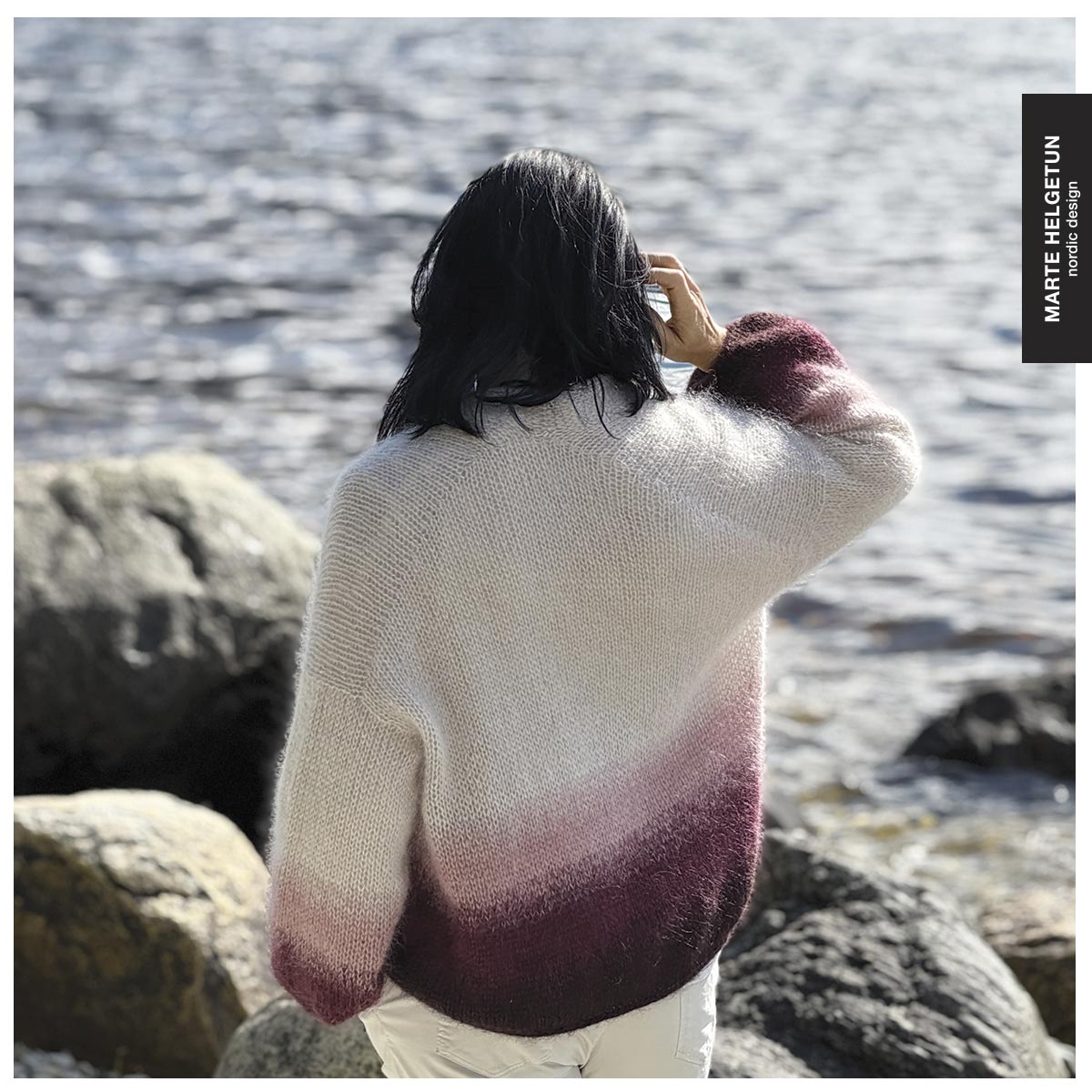 Lett å Like Jakke - Dip Dye - Bilde 2